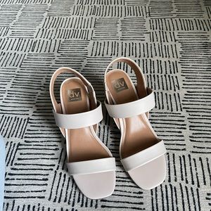DOLCE VITA Trellis Womens Cream Sandals